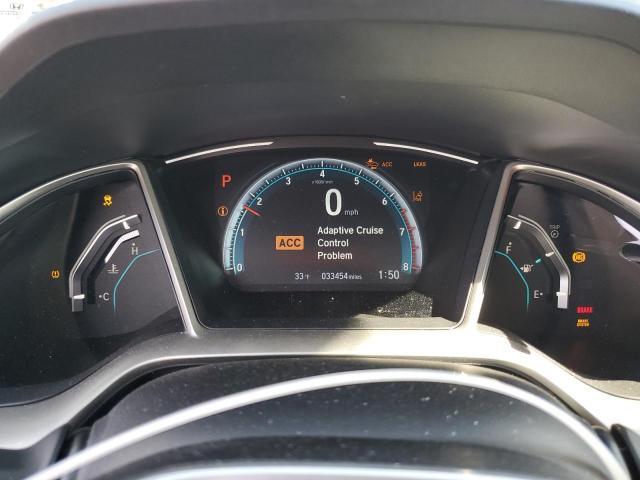 19XFC1F77LE219321 - 2020 HONDA CIVIC EXL GRAY photo 9