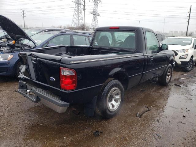 1FTYR10D33PB29976 - 2003 FORD RANGER BLACK photo 3