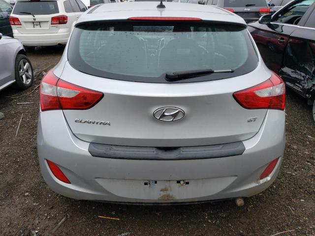 KMHD35LH0EU222265 - 2014 HYUNDAI ELANTRA GT SILVER photo 6