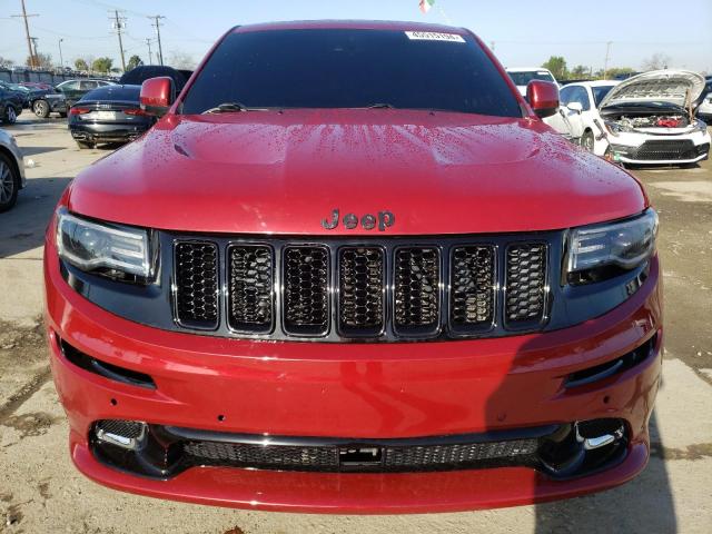 1C4RJFDJ2EC100276 - 2014 JEEP GRAND CHER SRT-8 RED photo 5