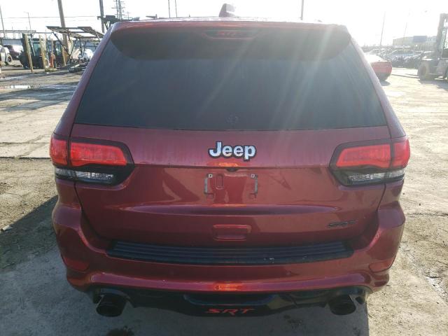 1C4RJFDJ2EC100276 - 2014 JEEP GRAND CHER SRT-8 RED photo 6