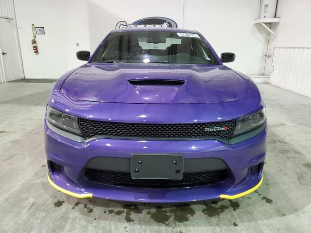 2C3CDXHG1PH615856 - 2023 DODGE CHARGER GT PURPLE photo 5