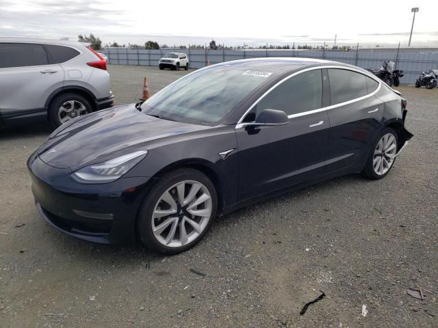 5YJ3E1EB2LF647861 - 2020 TESLA MODEL 3 BLACK photo 1