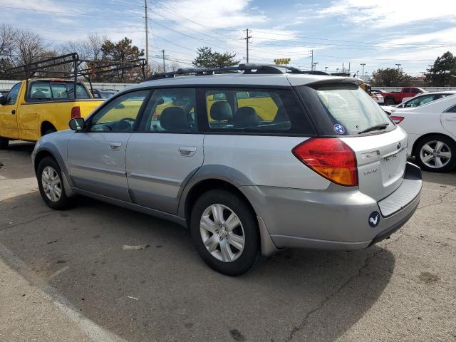 4S4BP62C556336211 - 2005 SUBARU LEGACY OUTBACK 2.5I LIMITED SILVER photo 2