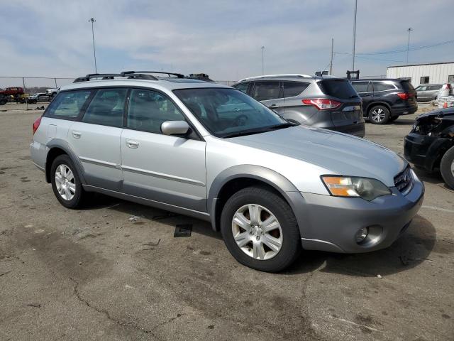 4S4BP62C556336211 - 2005 SUBARU LEGACY OUTBACK 2.5I LIMITED SILVER photo 4