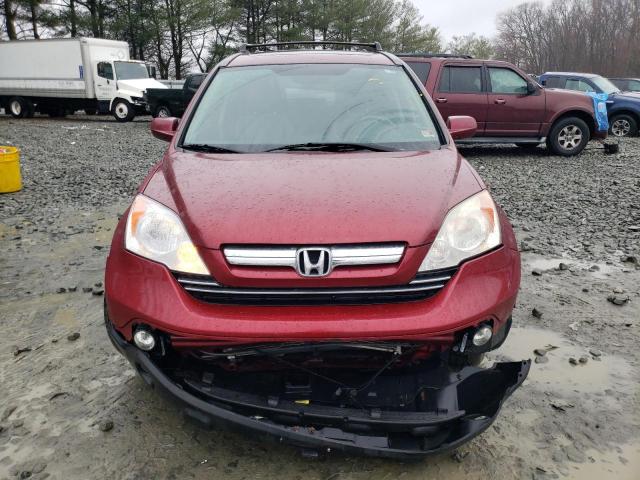 5J6RE48778L003273 - 2008 HONDA CR-V EXL RED photo 5