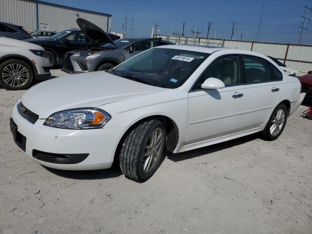 2G1WC5EM1A1203438 - 2010 CHEVROLET IMPALA LTZ WHITE photo 1