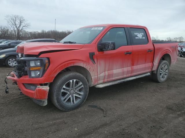 1FTFW1E51PKE94919 - 2023 FORD F150 SUPERCREW RED photo 1