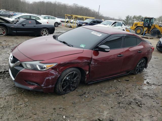 1N4AA6AP9HC440931 - 2017 NISSAN MAXIMA 3.5S BURGUNDY photo 1