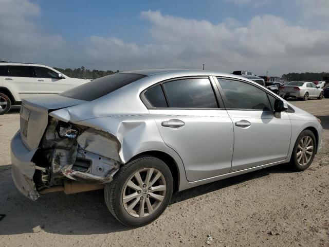 2HGFB2F95CH548812 - 2012 HONDA CIVIC EXL ვერცხლისფერი ფოტო 3