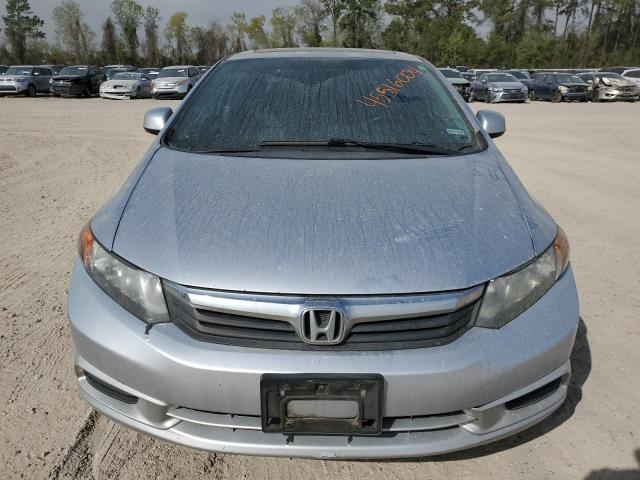 2HGFB2F95CH548812 - 2012 HONDA CIVIC EXL SILVER photo 5