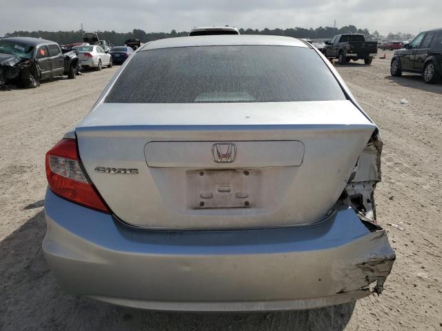 2HGFB2F95CH548812 - 2012 HONDA CIVIC EXL ვერცხლისფერი ფოტო 6