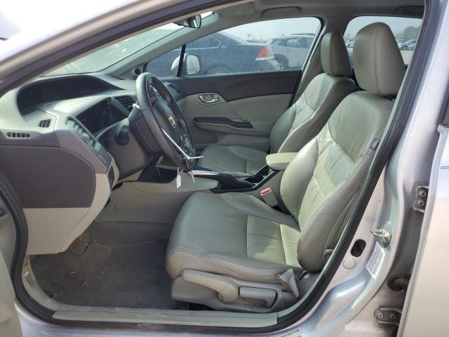 2HGFB2F95CH548812 - 2012 HONDA CIVIC EXL ვერცხლისფერი ფოტო 7