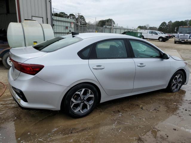 3KPF24AD0KE120937 - 2019 KIA FORTE FE SILVER photo 3