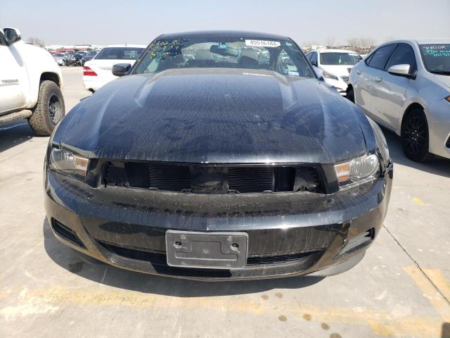 1ZVBP8AM5C5273170 - 2012 FORD MUSTANG BLACK photo 5