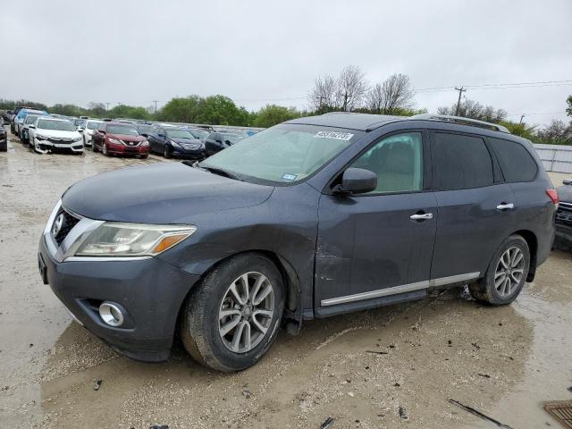 5N1AR2MN7EC601659 - 2014 NISSAN PATHFINDER S 灰色 照片 1