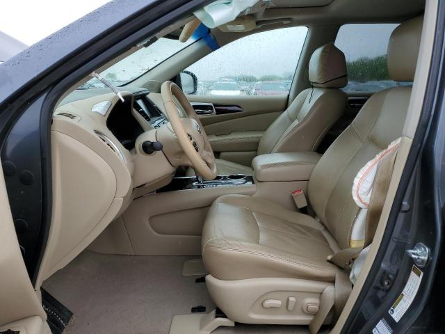 5N1AR2MN7EC601659 - 2014 NISSAN PATHFINDER S 灰色 照片 7