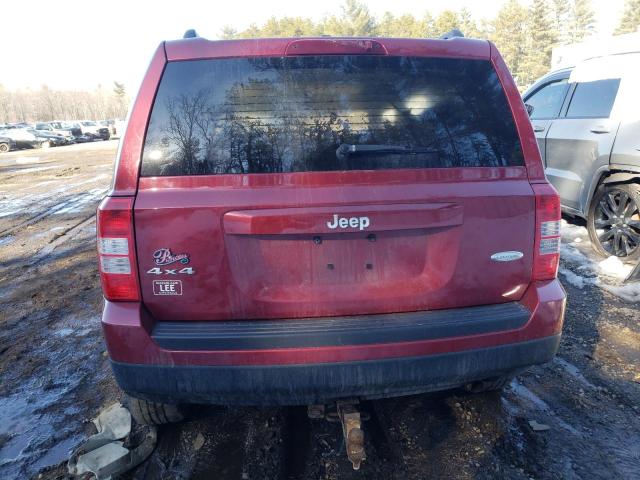 1C4NJRFB8ED617050 - 2014 JEEP PATRIOT LATITUDE BURGUNDY photo 6