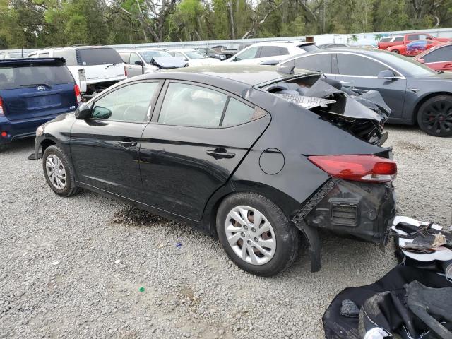 KMHD74LF7HU115330 - 2017 HYUNDAI ELANTRA SE BLACK photo 2