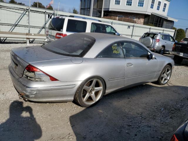 WDBPJ75J32A030160 - 2002 MERCEDES-BENZ CL 500 SILVER photo 3