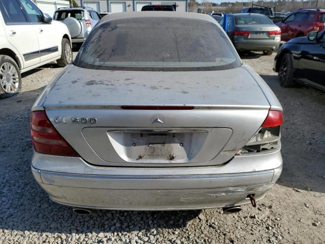 WDBPJ75J32A030160 - 2002 MERCEDES-BENZ CL 500 SILVER photo 6