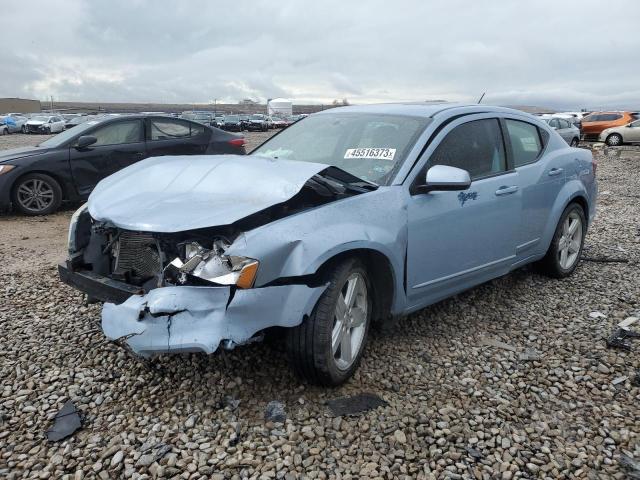 1C3CDZCB4DN740764 - 2013 DODGE AVENGER SXT BLUE photo 1