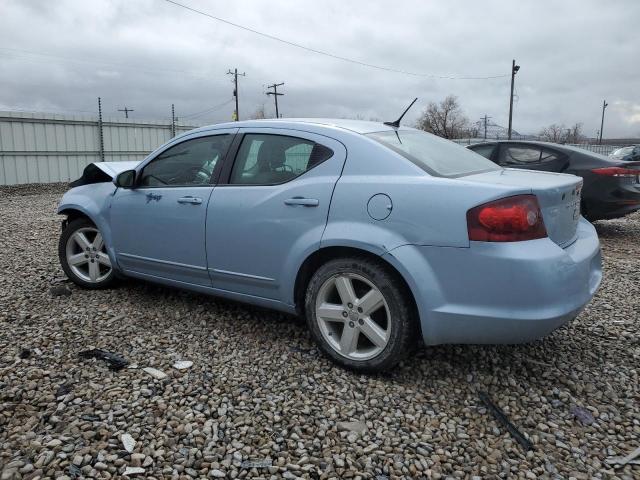 1C3CDZCB4DN740764 - 2013 DODGE AVENGER SXT BLUE photo 2