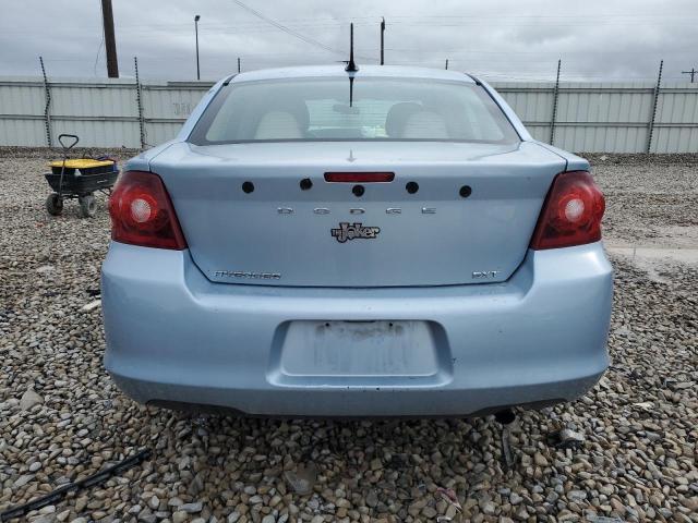 1C3CDZCB4DN740764 - 2013 DODGE AVENGER SXT BLUE photo 6