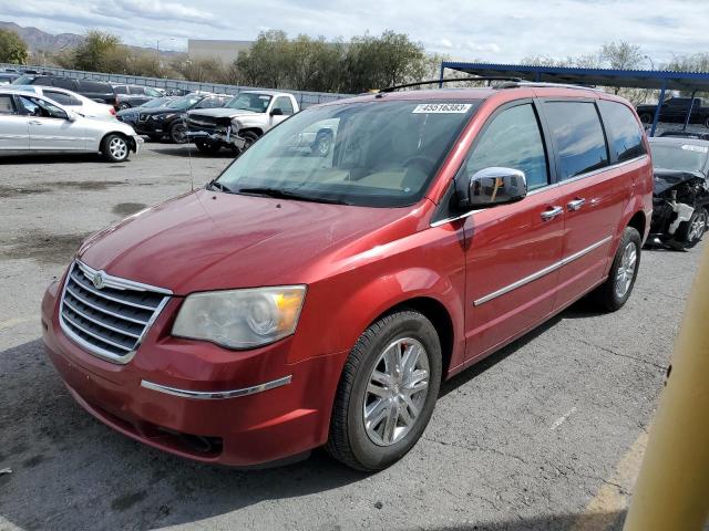 2A8HR64X08R718578 - 2008 CHRYSLER TOWN & COU LIMITED BURGUNDY photo 1