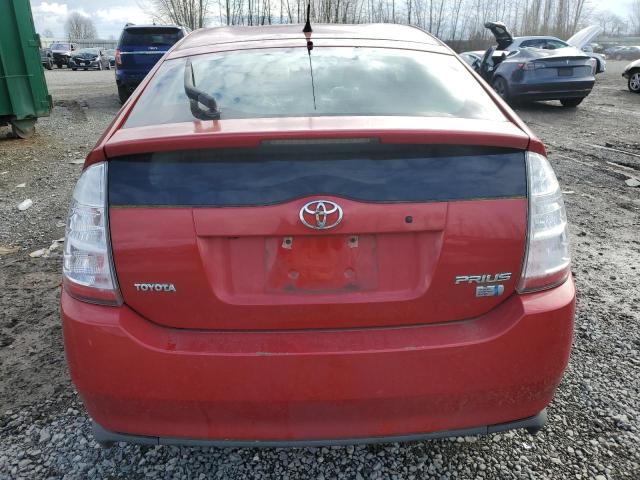 JTDKB20U773206300 - 2007 TOYOTA PRIUS RED photo 6