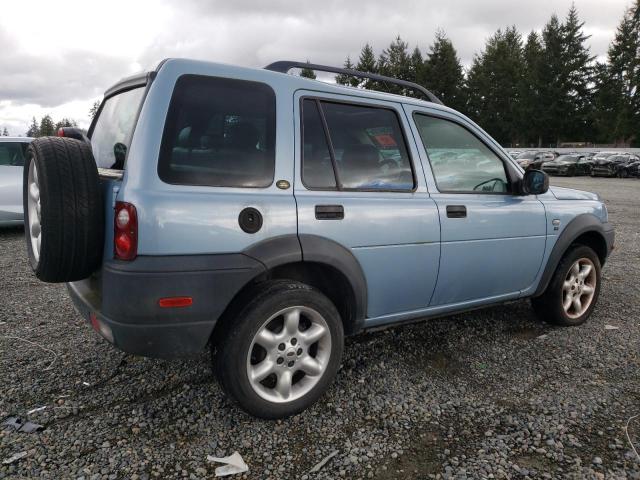 SALNY22252A390902 - 2002 LAND ROVER FREELANDER SE BLUE photo 3