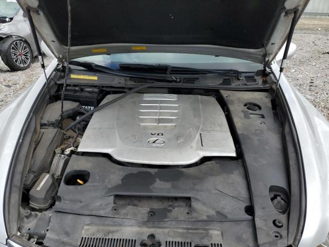 JTHGL46F675015669 - 2007 LEXUS LS 460L SILVER photo 11