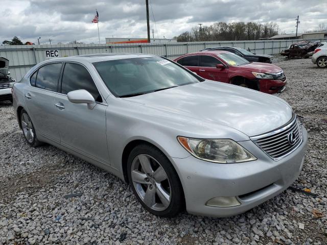 JTHGL46F675015669 - 2007 LEXUS LS 460L SILVER photo 4