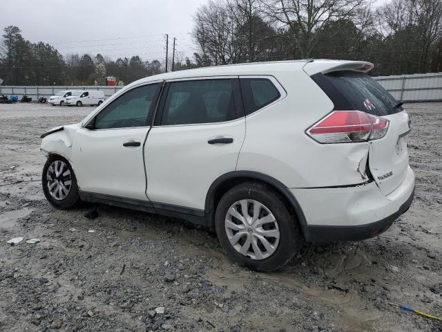 5N1AT2MT6GC759493 - 2016 NISSAN ROGUE S WHITE photo 2