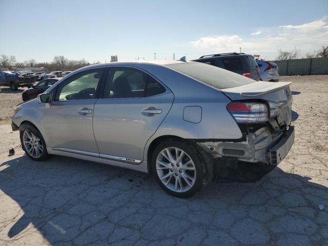 JTHBB1BA7A2006297 - 2010 LEXUS HS 250H SILVER photo 2