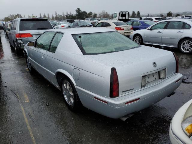 1G6ET12992B103183 - 2002 CADILLAC ELDORADO TOURING SILVER photo 2