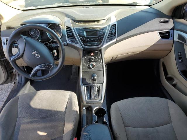 5NPDH4AE7EH538037 - 2014 HYUNDAI ELANTRA SE GRAY photo 8