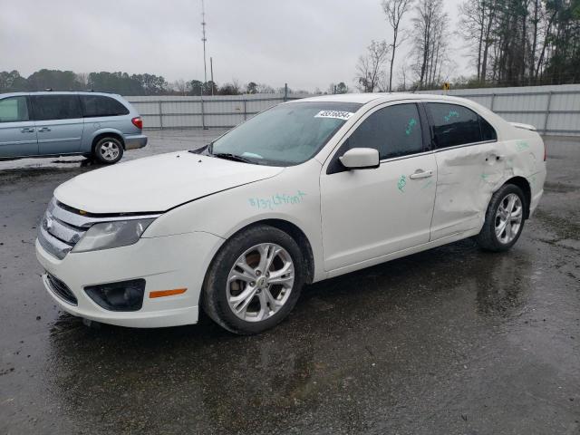 3FAHP0HA4CR314627 - 2012 FORD FUSION SE WHITE photo 1