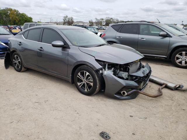 3N1AB8CV1PY274332 - 2023 NISSAN SENTRA SV GRAY photo 4