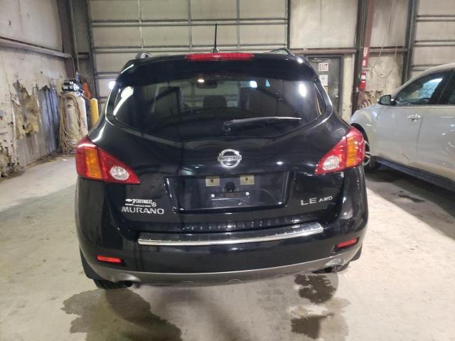 JN8AZ1MW9AW124673 - 2010 NISSAN MURANO S BLACK photo 6