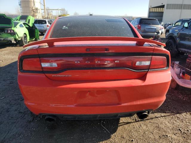2C3CDXCT2EH368316 - 2014 DODGE CHARGER R/T RED photo 6