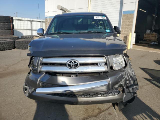 5TBBT44134S448903 - 2004 TOYOTA TUNDRA ACCESS CAB SR5 GRAY photo 5