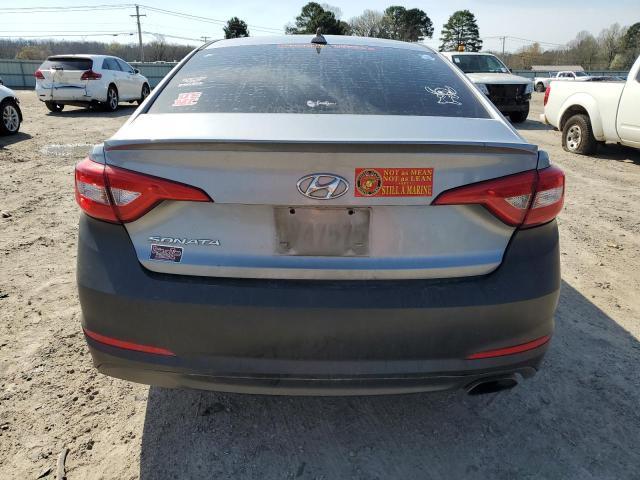 5NPE24AF5HH533339 - 2017 HYUNDAI SONATA SE GRAY photo 6