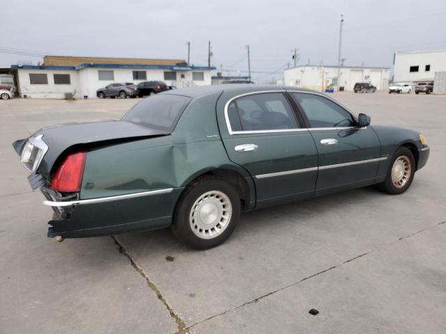 1LNHM81W61Y712438 - 2001 LINCOLN TOWN CAR EXECUTIVE GREEN photo 3