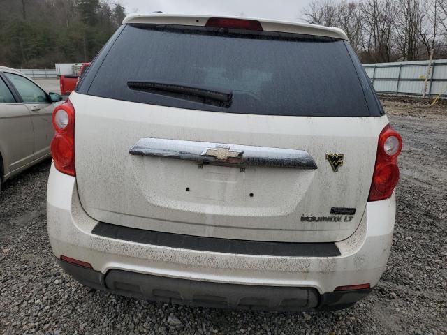 1GNALBEK8EZ104263 - 2014 CHEVROLET EQUINOX LT WHITE photo 6