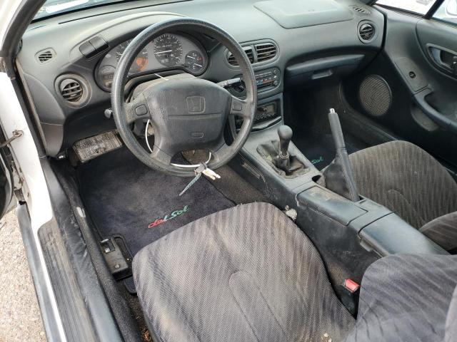 JHMEH6140VS002392 - 1997 HONDA CIVIC DEL SOL S WHITE photo 8