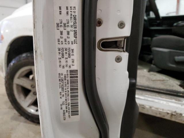 1C6RD7FT0CS283571 - 2012 DODGE RAM 1500 ST WHITE photo 13