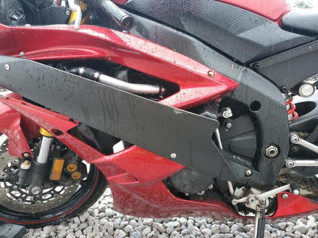 JYARJ12E57A013720 - 2007 YAMAHA YZFR6 L RED photo 7