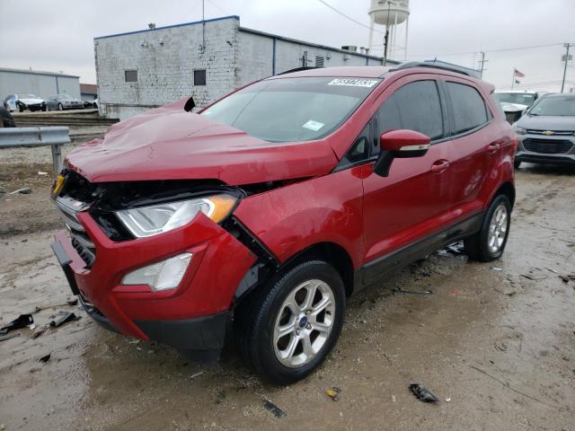MAJ6S3GL0LC370881 - 2020 FORD ECOSPORT SE Rouge photo 1