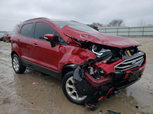 MAJ6S3GL0LC370881 - 2020 FORD ECOSPORT SE RED photo 4